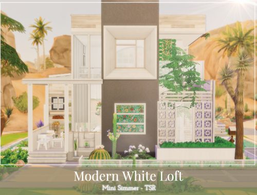 Modern White Loft