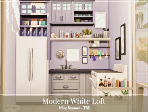 Modern White Loft