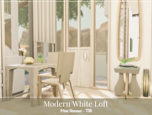 Modern White Loft