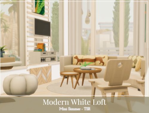 Modern White Loft