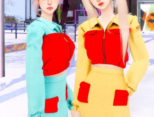 MOMOLAND Thumbs Up Stage Costume at RIMINGs