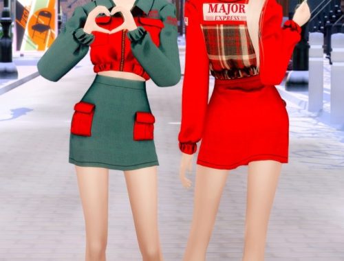 MOMOLAND Thumbs Up Stage Costume at RIMINGs