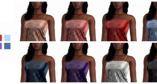 Monae dress by jwofles at Mod The Sims
