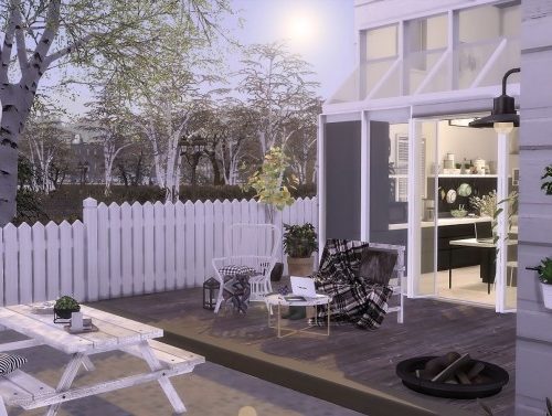 Monochrome House at Ruby’s Home Design