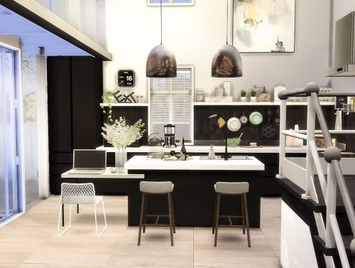 Monochrome House at Ruby’s Home Design