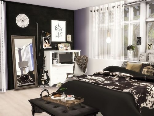 Monochrome House at Ruby’s Home Design