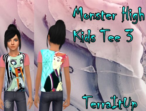 Monster High Kids Tee 3