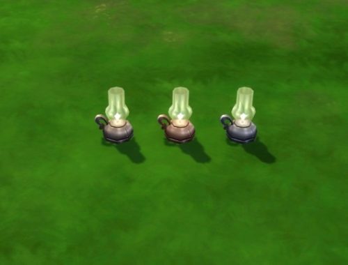 Monster Repellent Oil Lamp by Teknikah at Mod The Sims
