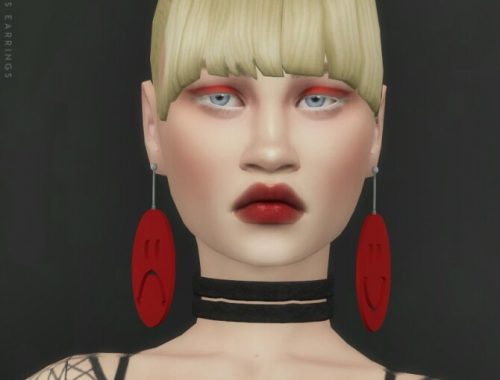 MOODS EARRINGS at Candy Sims 4