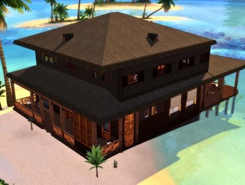 Moon Aite house by tsukasa31 at Mod The Sims