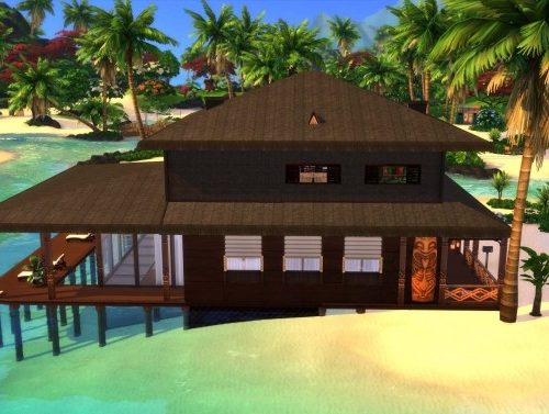 Moon Aite house by tsukasa31 at Mod The Sims