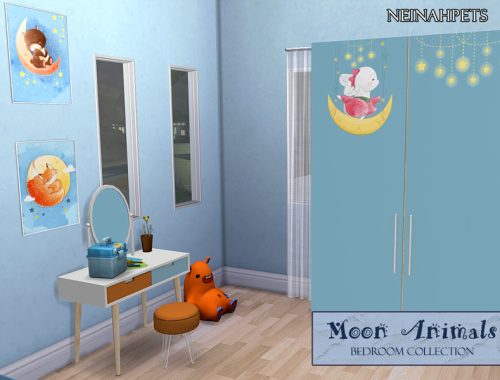 Moon Animals Bedroom Collection