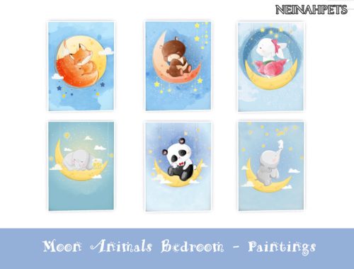 Moon Animals Bedroom Collection