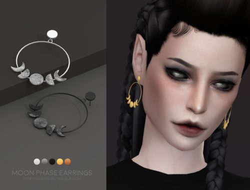 Moon Phase earrings | Simblreen 2020