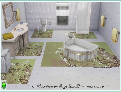 Moonflower, Small - Rugs by marcorse