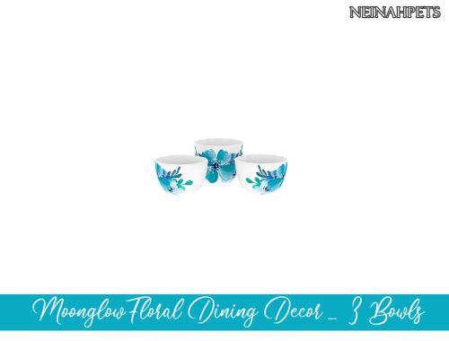 Moonglow Floral Dining Decor {Mesh Required}