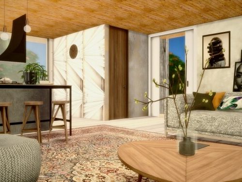 Moonstone beach house at SoulSisterSims