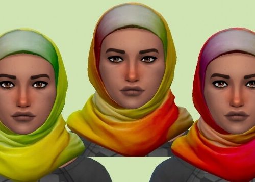 More colors for headscarf by jessiuss