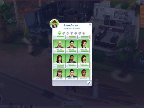 More Sims In Groups v1.0 by Archieonic at Mod The Sims