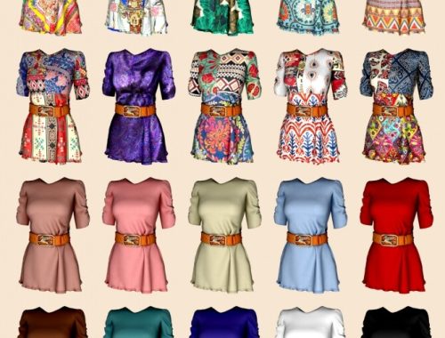 More&More Bohemian Short Dress at RIMINGs