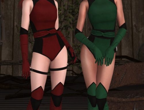 Mortal Kombat 11 Classic Girls Set at Astya96