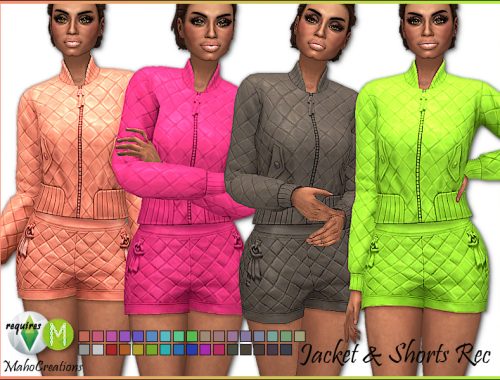 Moschino Jacket / Shorts Recolor Addon