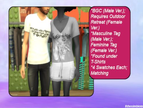 Moste Tee Male Ver.