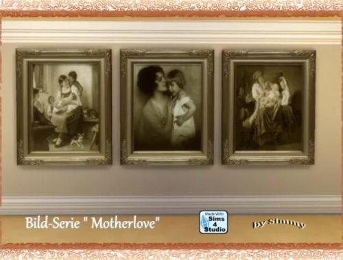 Motherlove paintings by Simmy at All 4 Sims