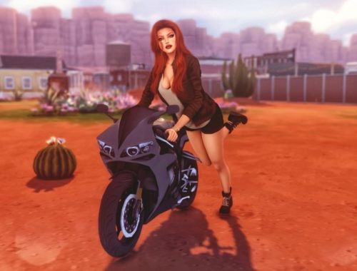 Motorcycle Poses at Katverse