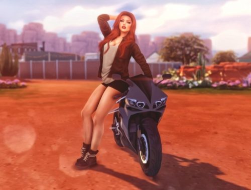 Motorcycle Poses at Katverse