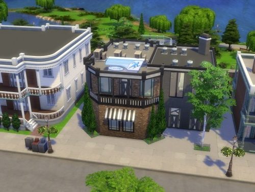 Movers & Shakers Gym renew by iSandor at Mod The Sims