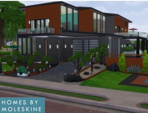 Mulholland house by moleskine at Mod The Sims