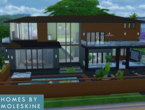 Mulholland house by moleskine at Mod The Sims