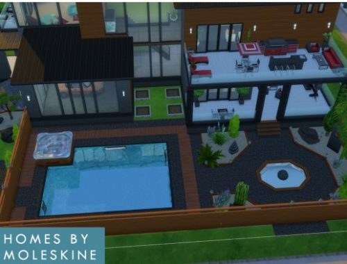 Mulholland house by moleskine at Mod The Sims