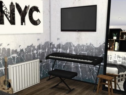 MXIMS TEENAGE BEDROOM at MODELSIMS4