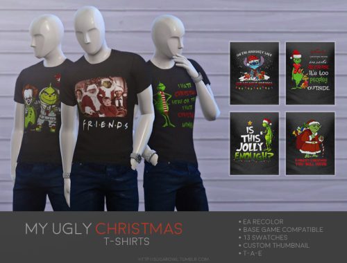 My Ugly Christmas T-shirts