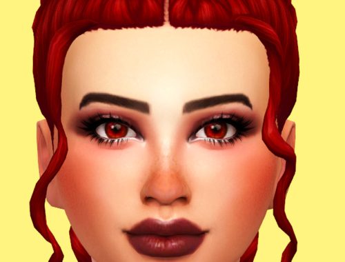 Nadia Eyebrows - peachyfaerie