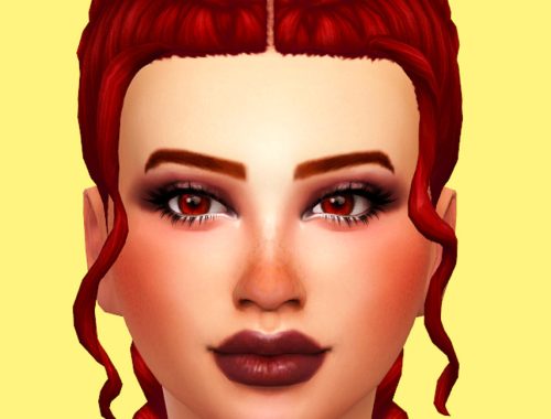 Nadia Eyebrows - peachyfaerie