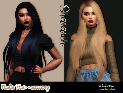 Nadia hair retexture
