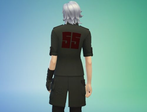Nagito Komaeda's outfit
