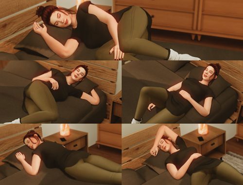 Nap time Poses