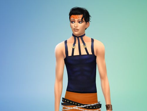 Narancia Ghirga Top JJBA Golden Wind