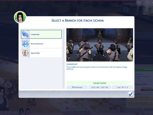 Naruto Anbu Black Ops Career by TabooEmu at Mod The Sims