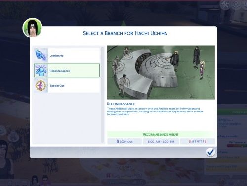 Naruto Anbu Black Ops Career by TabooEmu at Mod The Sims