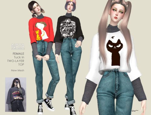 NATA - Oversize Tee 2 Layers