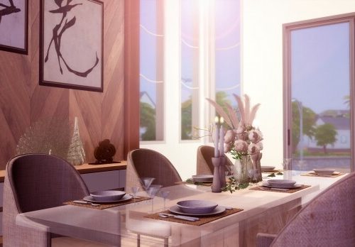 Natalie Dining Room at Lily Sims