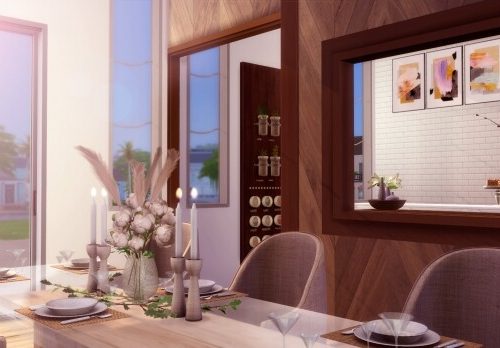 Natalie Dining Room at Lily Sims