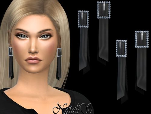 NataliS_Crystal buckle earrings
