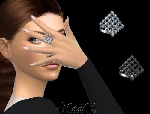 NataliS_Curved square crystal ring