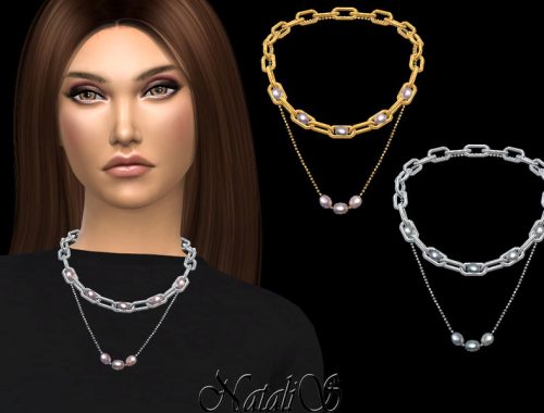 NataliS_Double chain with pearls